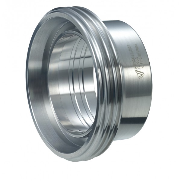 unions - stainless steel - Food pipes - EXPANDING THREADED DIN Sanitary tubes and fittings 